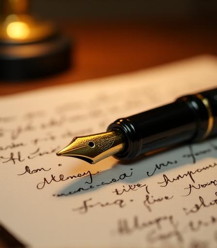 Gold Nib Fountain Pen